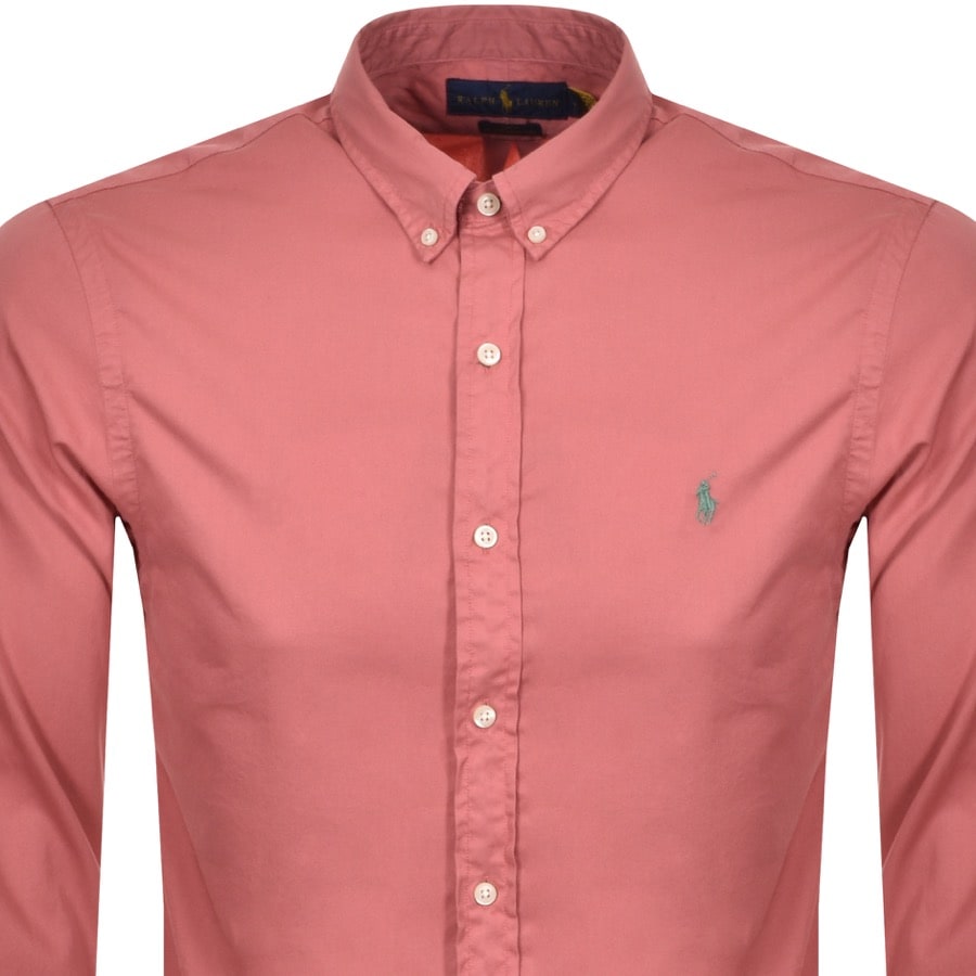 Alternative Image for ProductRalph Lauren Chino Long Sleeved Shirt Pink2